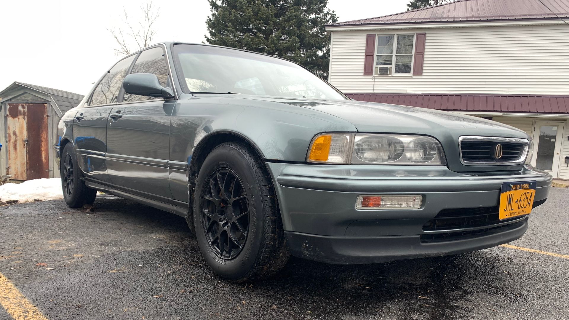 This is Kyle DiMarco's 93' Acura Legend LS Sedan