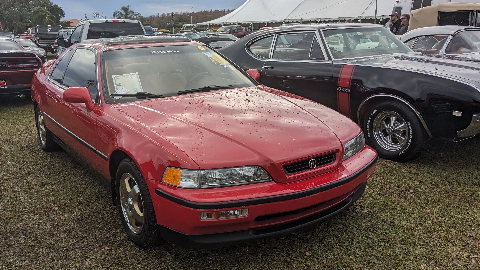 a 1991 Acura Legend at Mecum Auctions' Kissimmee 2024 Auction