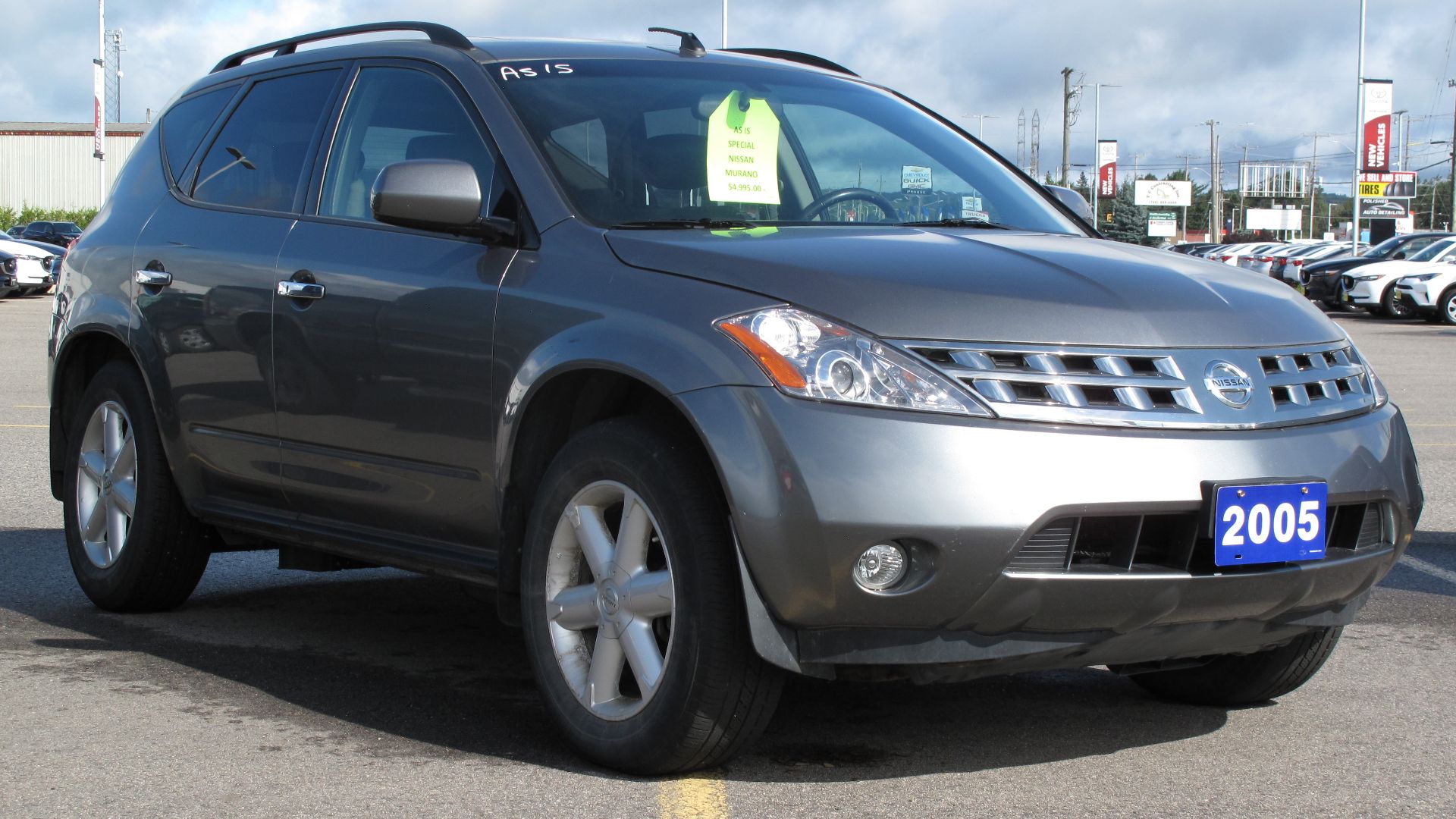 2005 Nissan Murano photographed in Sault Ste. Marie, Ontario, Canada