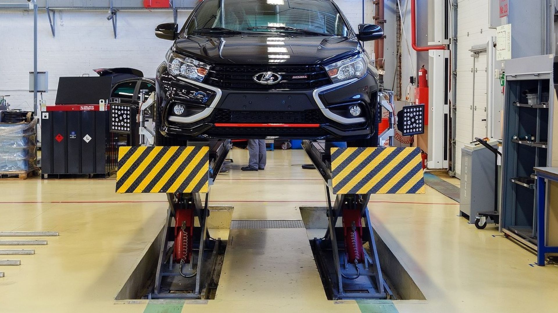 LADA Vesta Sport, Wheel alignment 2