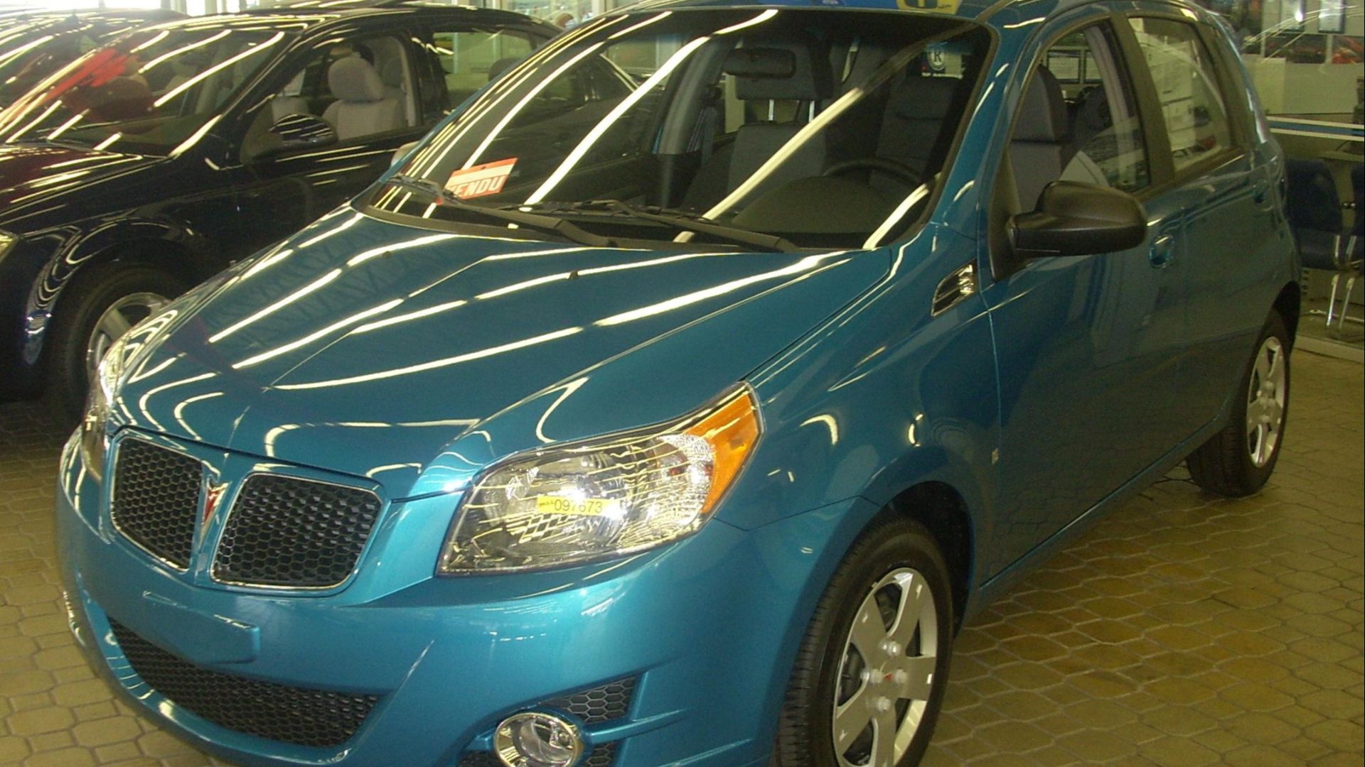2009 Pontiac G3 Wave photographed in Montreal, Quebec, Canada.