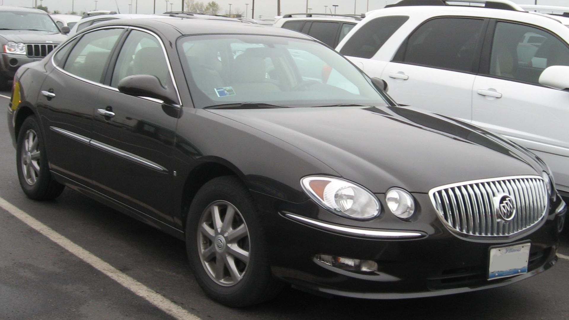 2008 Buick LaCrosse photographed in Romulus, Michigan, USA.
