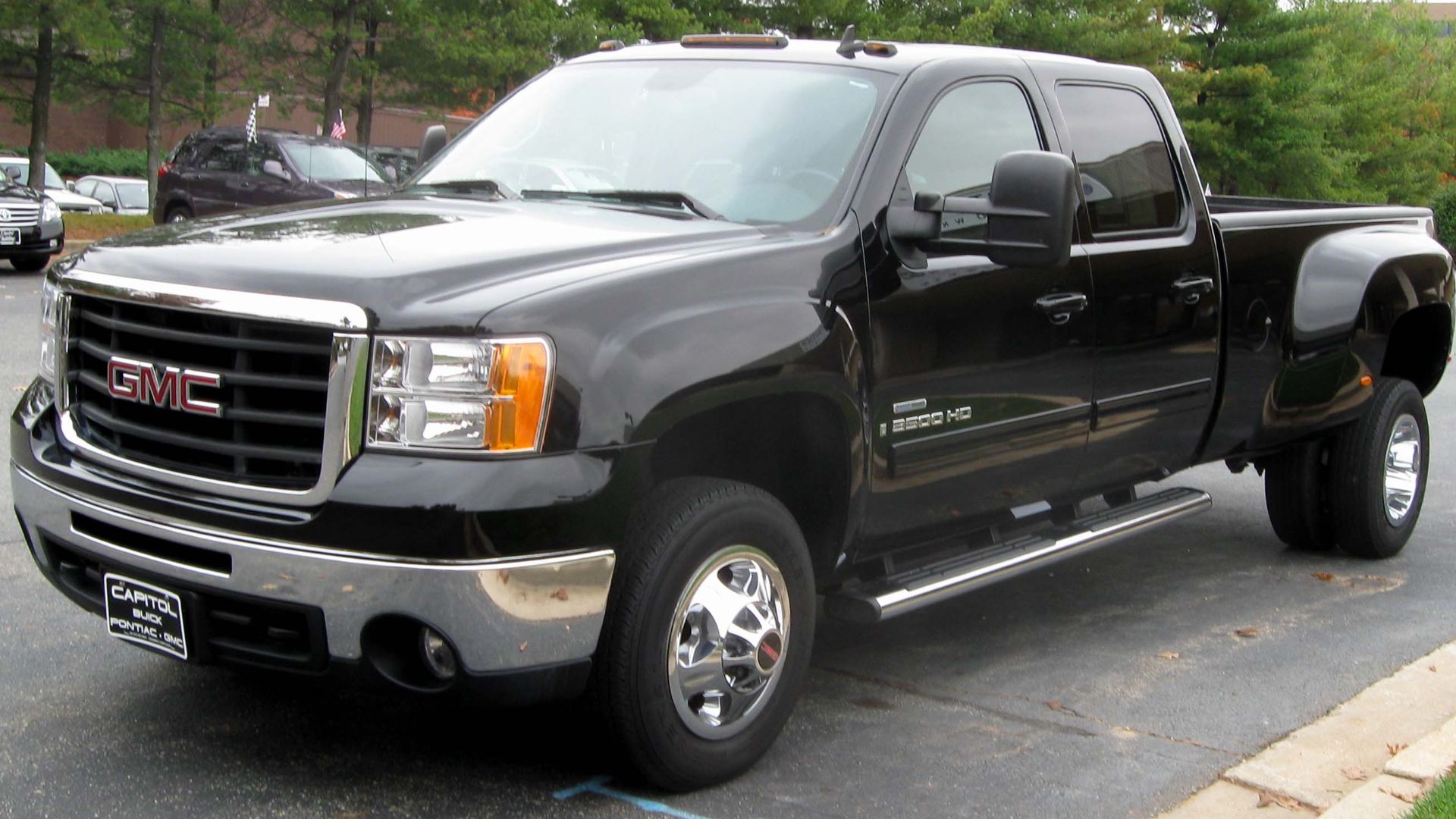 2008 GMC Sierra 3500 photographed in Greenbelt, Maryland, USA.