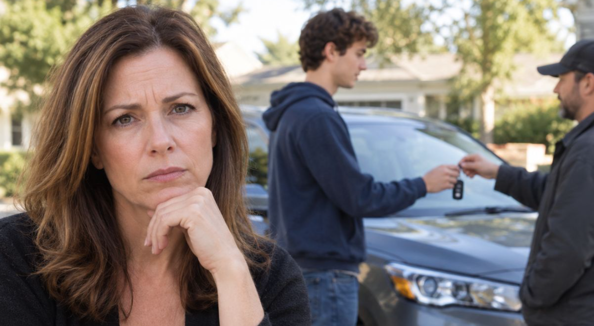 My son sold the car I gave him