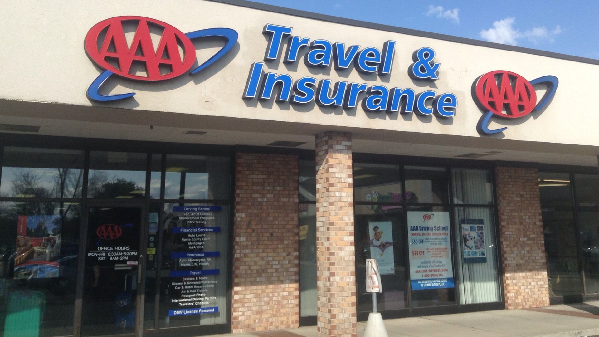 AAA Automobile Association of America, AAA Travel and Insurance Store Front Location   5/2014 Pics by Mike Mozart of TheToyChannel and JeepersMedia on YouTube. #AAA #AutomobileAssociationofAmerica #AAAStore #AAASign #AAALogo #AAATravel #AAAInsurance