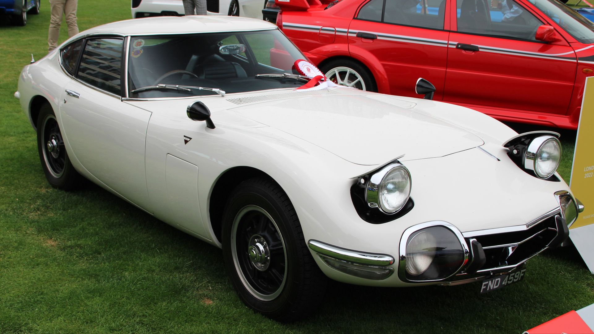 A Toyota 2000GT taken at London Concours 2022.