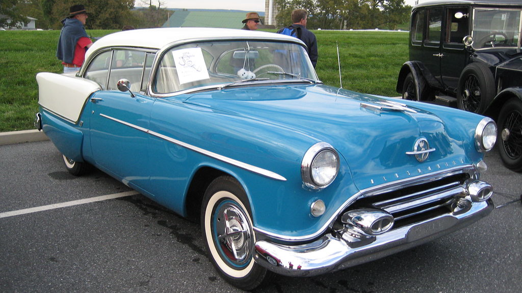 Close up Photo of Oldsmobile F-88