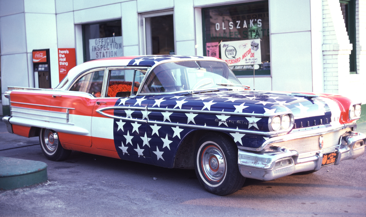 200th Birthday Stars And Stripes Car