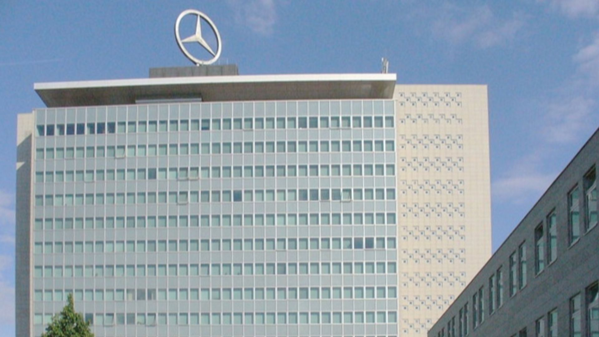 Mercedes-Benz Complex : Central Headquarters of the Automotive Company inside the Stuttgart-Untertuerkheim Factory.