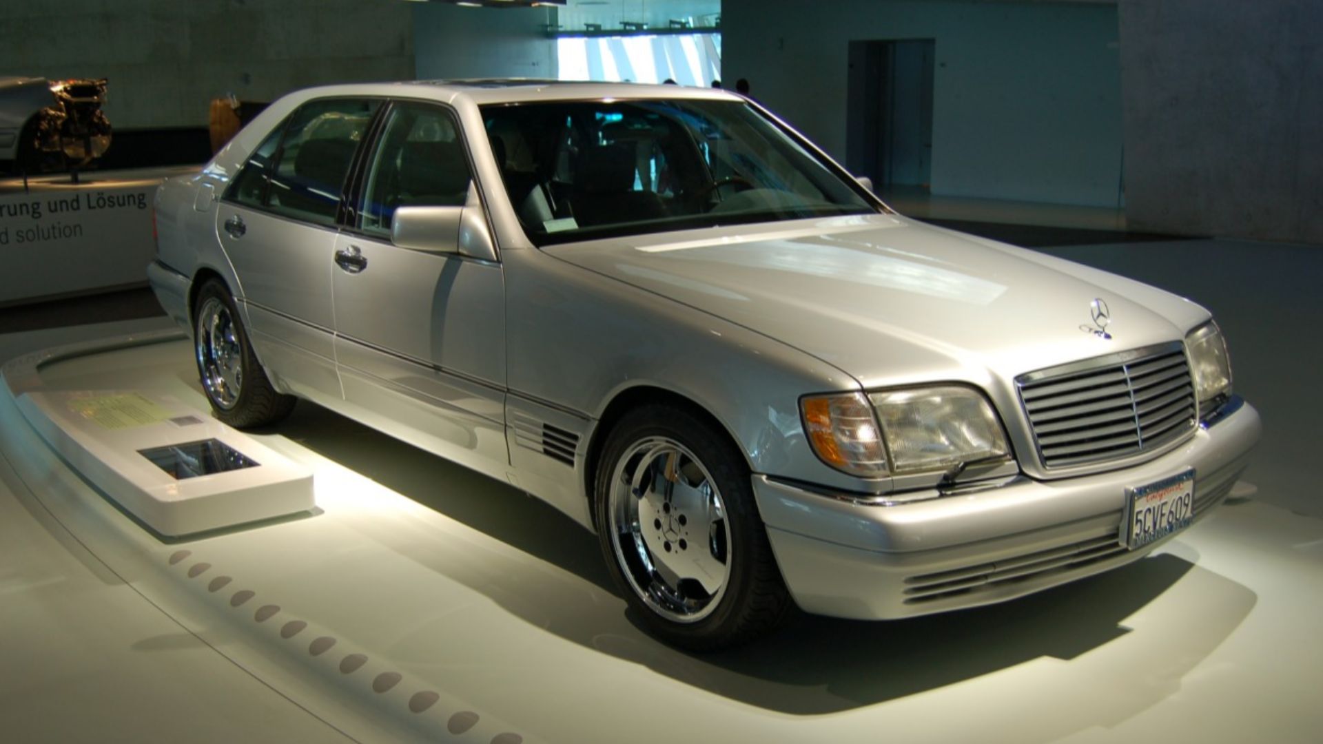 Arnold Schwarzenegger's Mercedes Benz S class