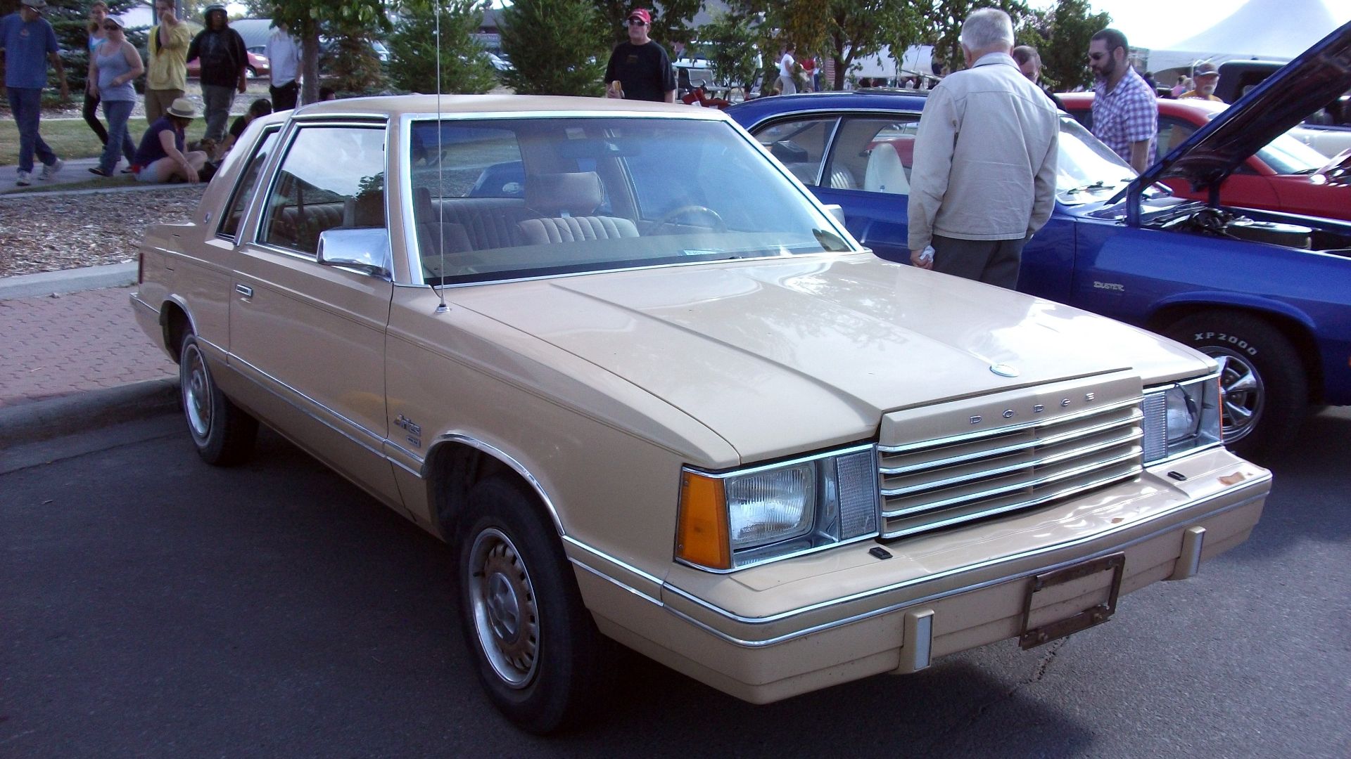 A very early Dodge Aries. Might even be a first year model.