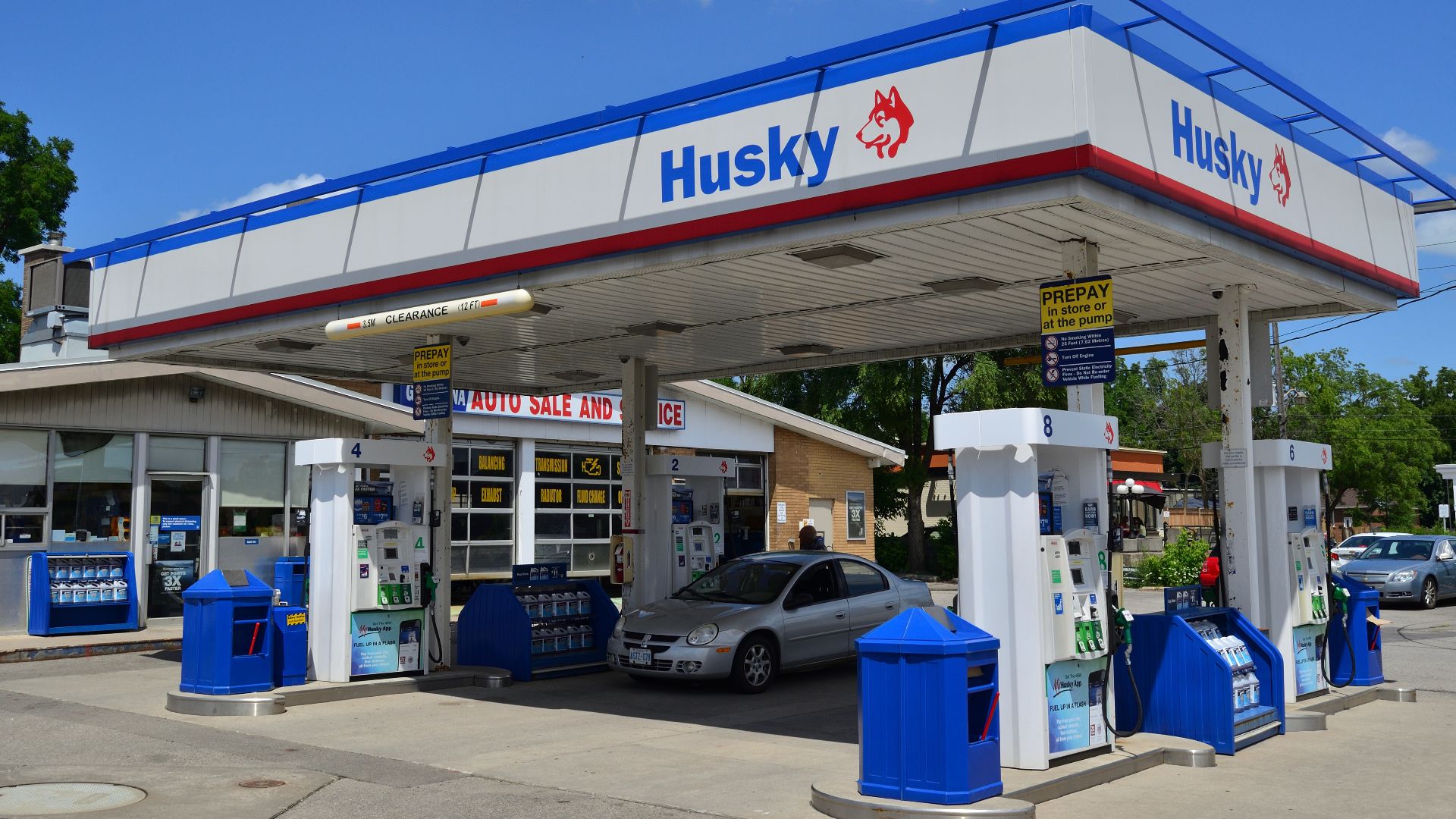 Husky Gas Station - Address: 5 Main St N, Markham, ON L3P 1X3