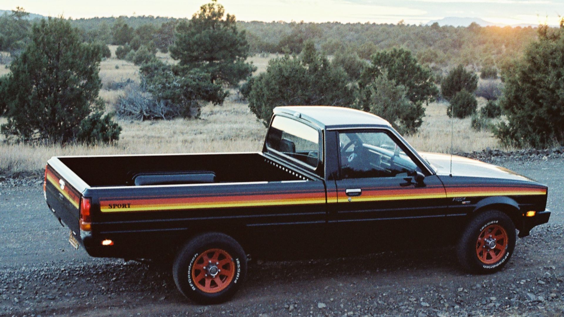 This is a vintage photo of my 1979 Plymouth Arrow truck when it was new. Made by Mitsubishi Motors and sold by the Chrysler Corporation under the Plymouth marque from 1979 thru 1982.