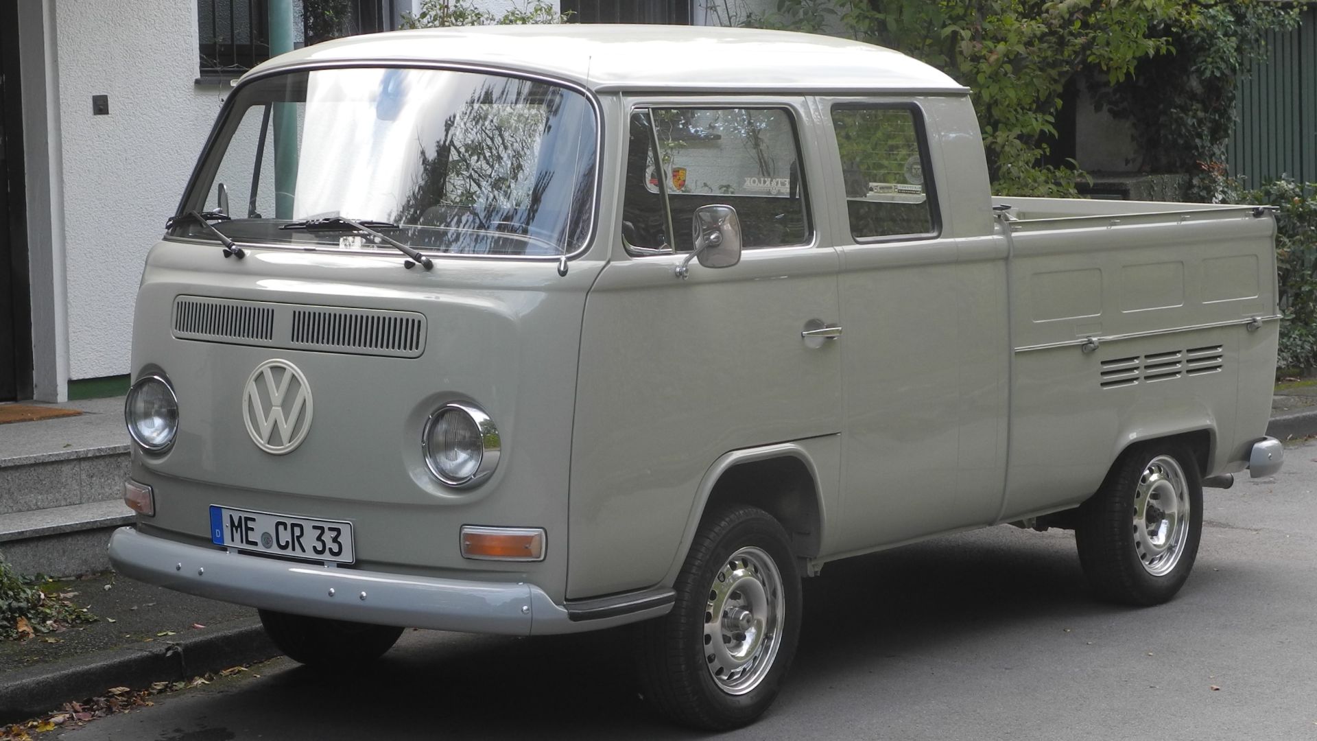 Ein Volkswagen Transporter Typ 2a/b (