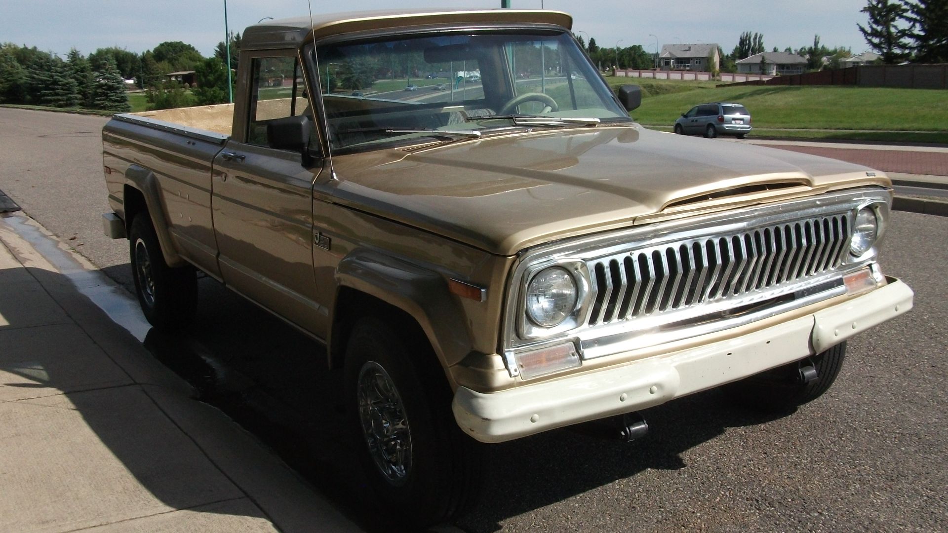 Jeep J20 truck with a 360cid V8