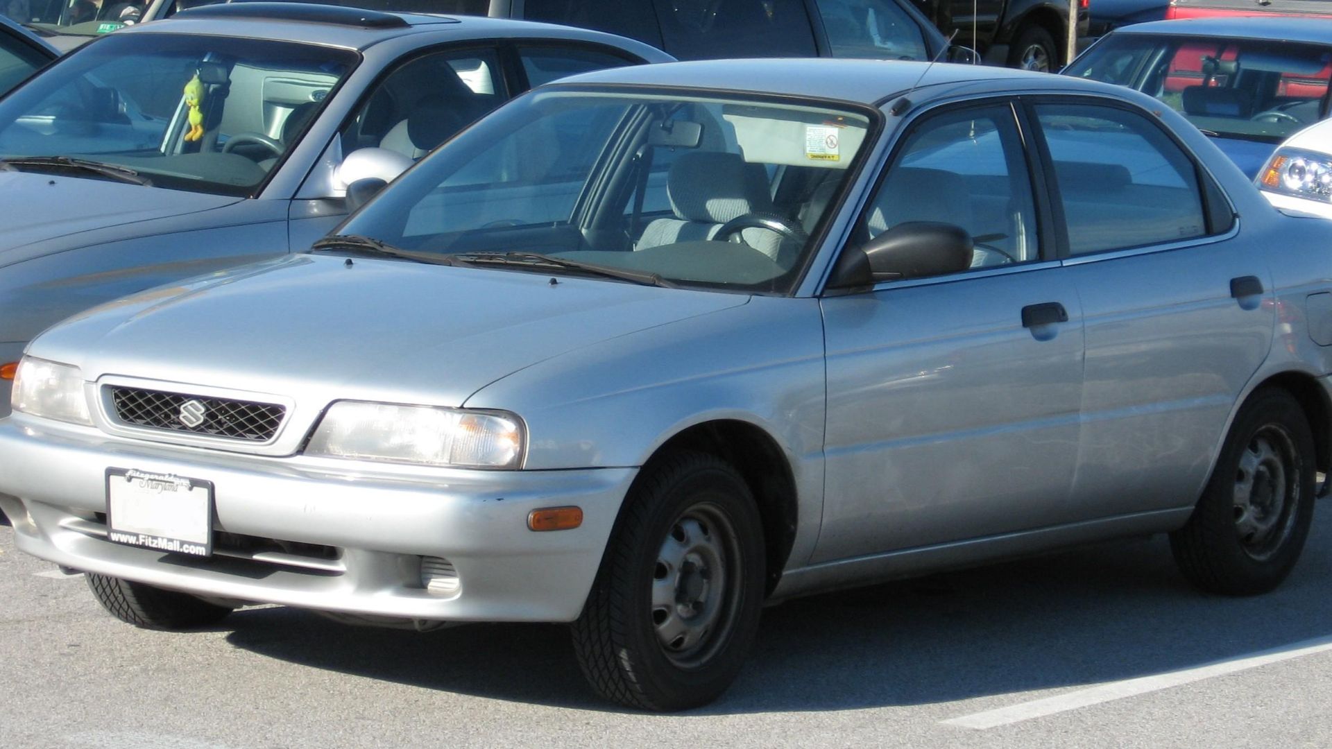 1995-1998 Suzuki Esteem photographed in USA.