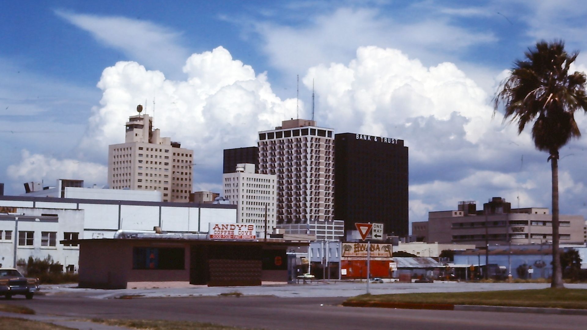 Part of the Corpus Christi skyline as it looked in 1978.