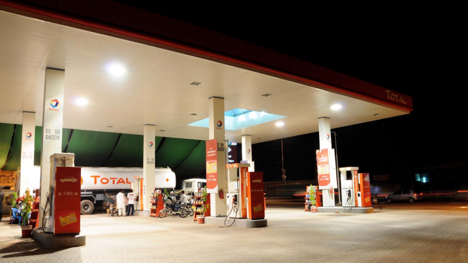 Total Gas Station