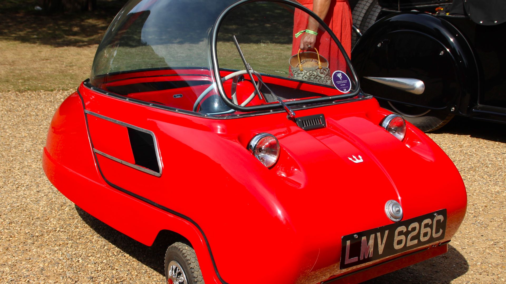 A 1964 Peel Trident taken at Hampton Court Concours 2023.