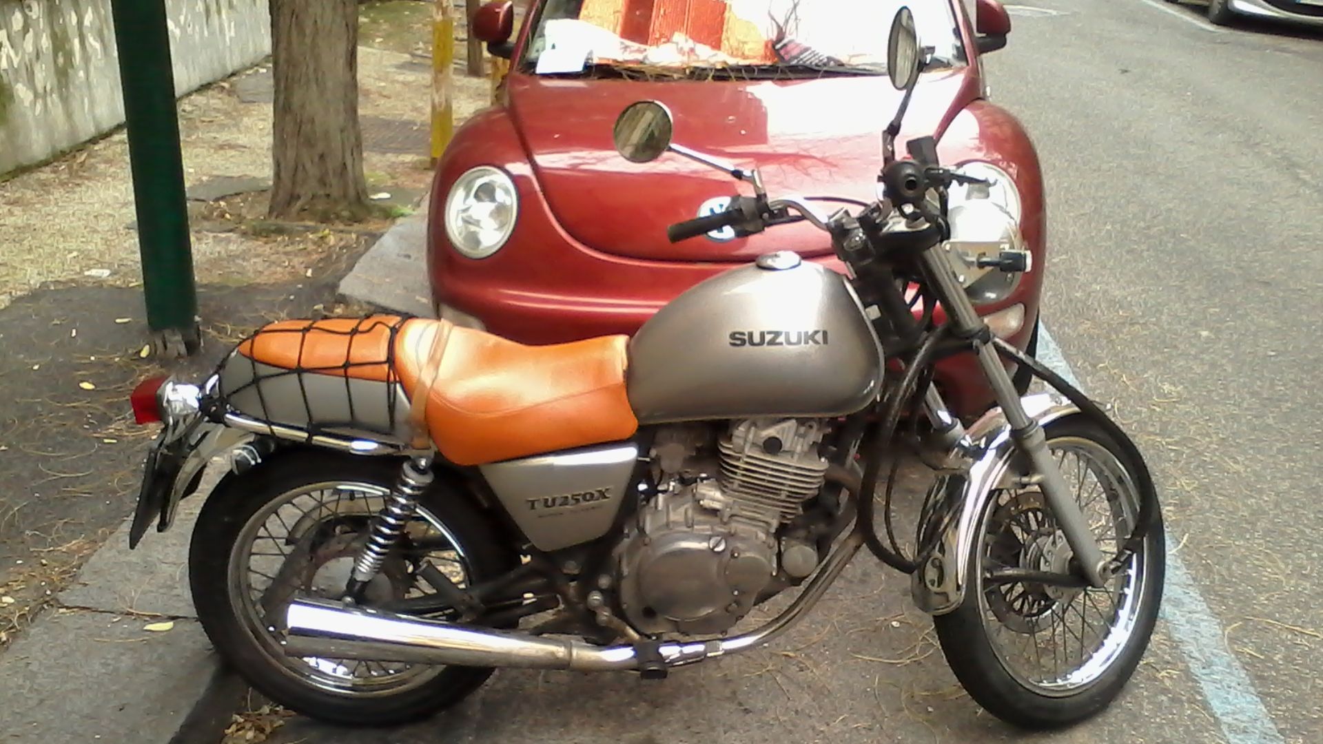 foto della mia suzuki tu250x