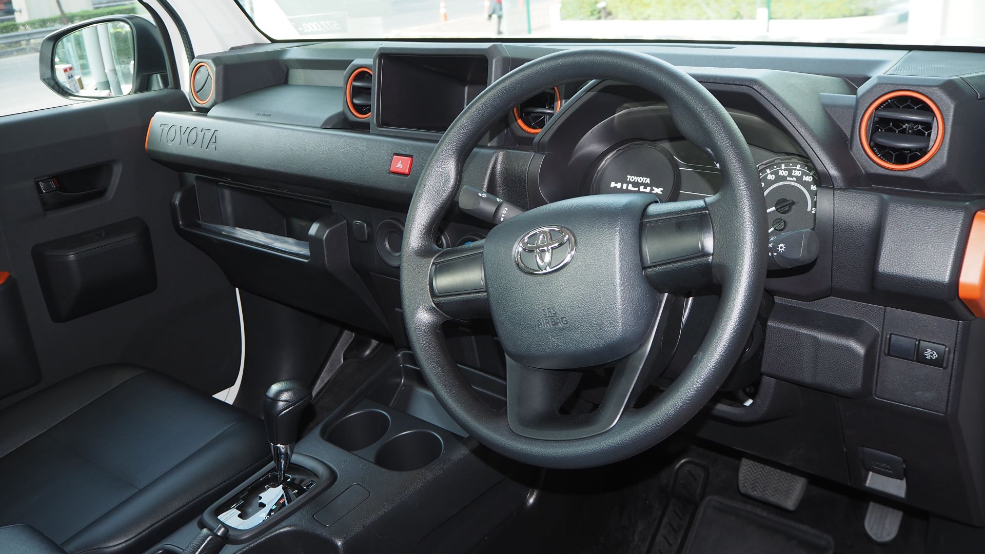 2023 Toyota Hilux Champ 2.4 Diesel SWB Attractive Package in Toyota Alive Space, Bangna, Bangkok, Thailand.