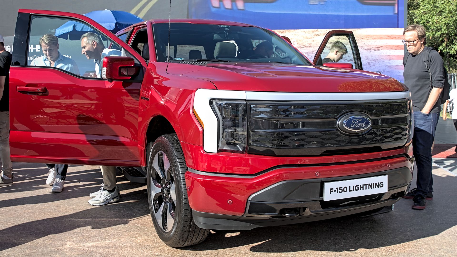 Ford F-150 Lightning at IAA 2023