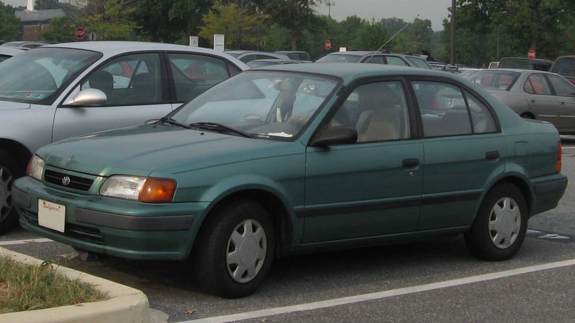 1995-1999 Toyota Tercel photographed in USA.