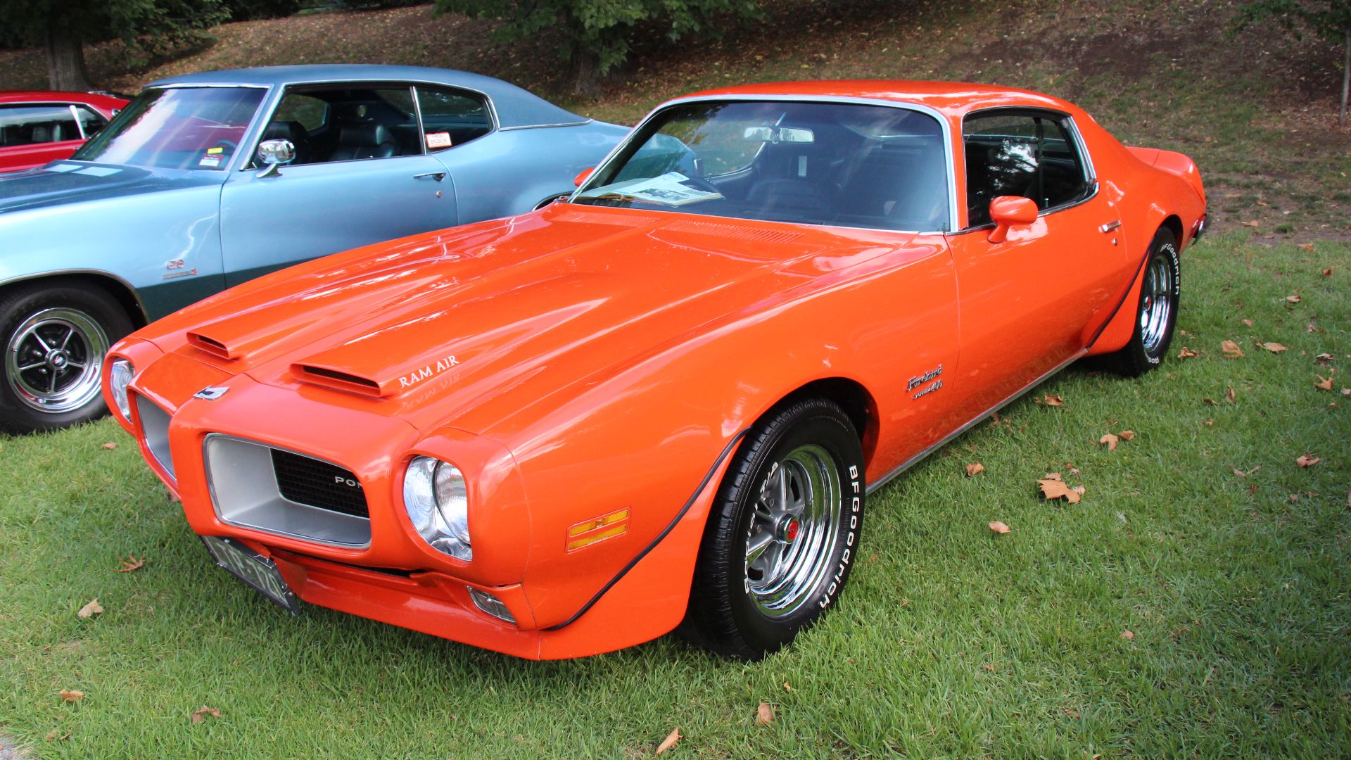 Carousel Red.
GM created Pontiac in 1926, sold beside the more expensive Oakland. The Oakland was dropped in 1933, the Pontiac continued to be sold until 2010.
The Firebird pony car and its platform sharing cousin, the Camaro were introduced in 1967 to c