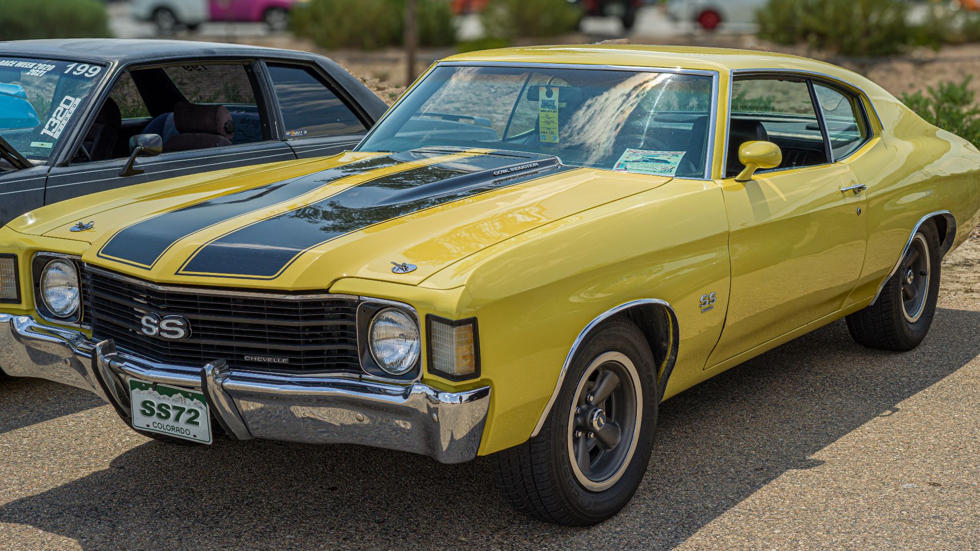 1972 Chevelle SS in Sunflower Yellow