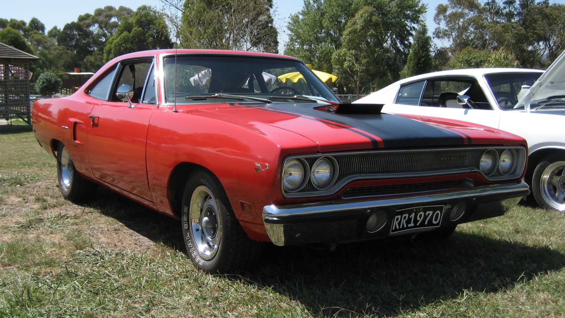 Roadrunners were made from 1968-80, based on the Mopar B body, complete with Beep Beep horn.aimed at the younger market; basic trim but big horsepower.
Coupe, Hardtop or Convertible.
Engnes; 383, 440 6 pack or 426 Hemi