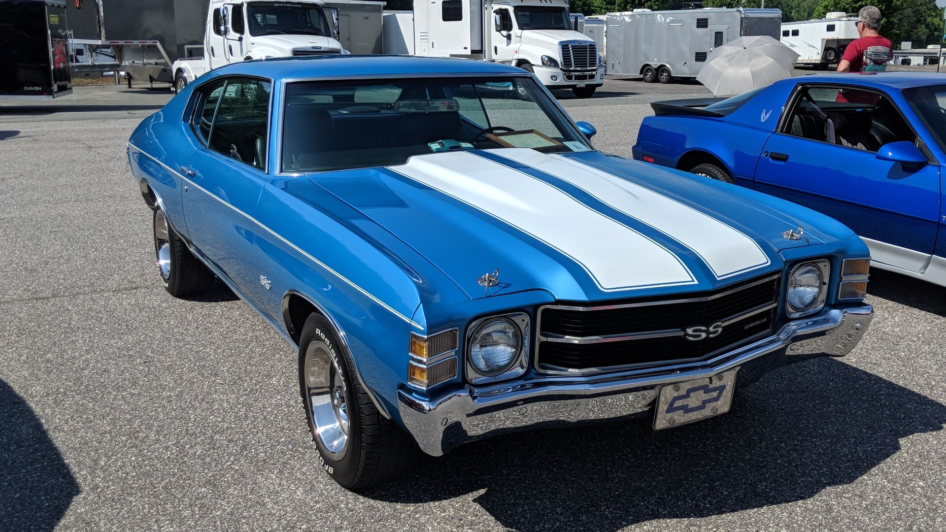 More than 50 classic, antique and collectible show cars, trucks and tractors, including Mustangs, Corvettes, Camaros, Firebirds, Challengers… and families, came together at Trailers of the East Coast on Saturday, June 2, 2018 Davie County High School Auto