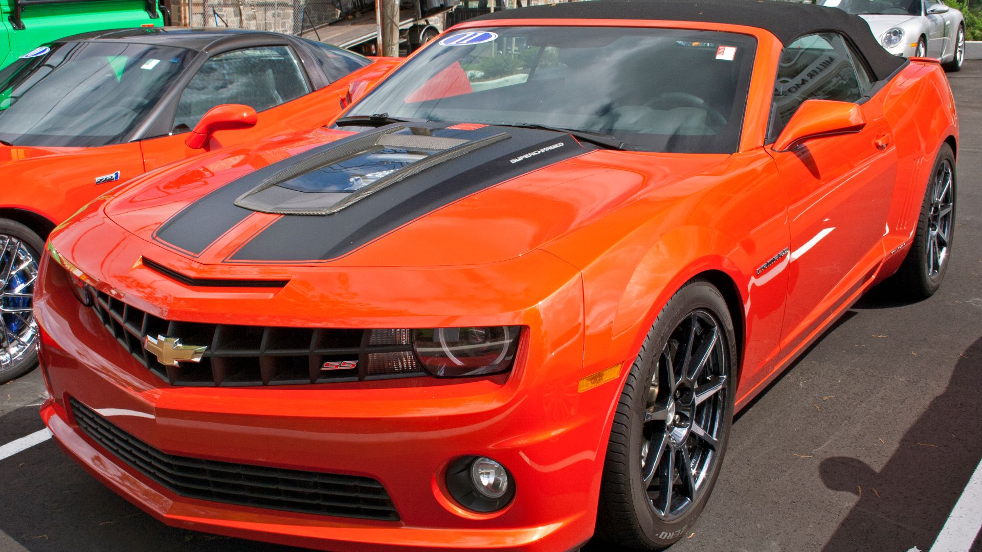 2011 Callaway Camaro SS SC572 Supercharged Convertible, six-speed manual.