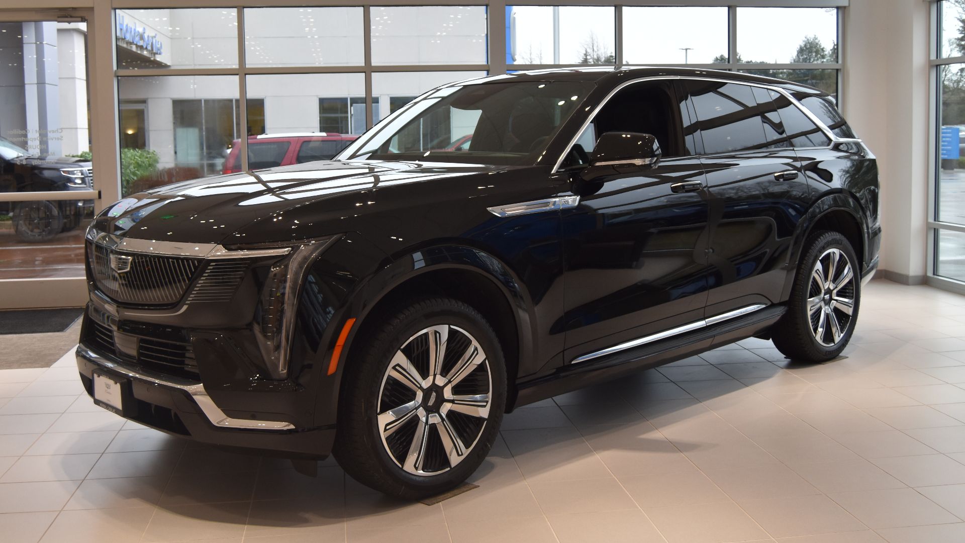 2025 Escalade IQ in Kendall Cadillac's Showroom, Eugene, Oregon