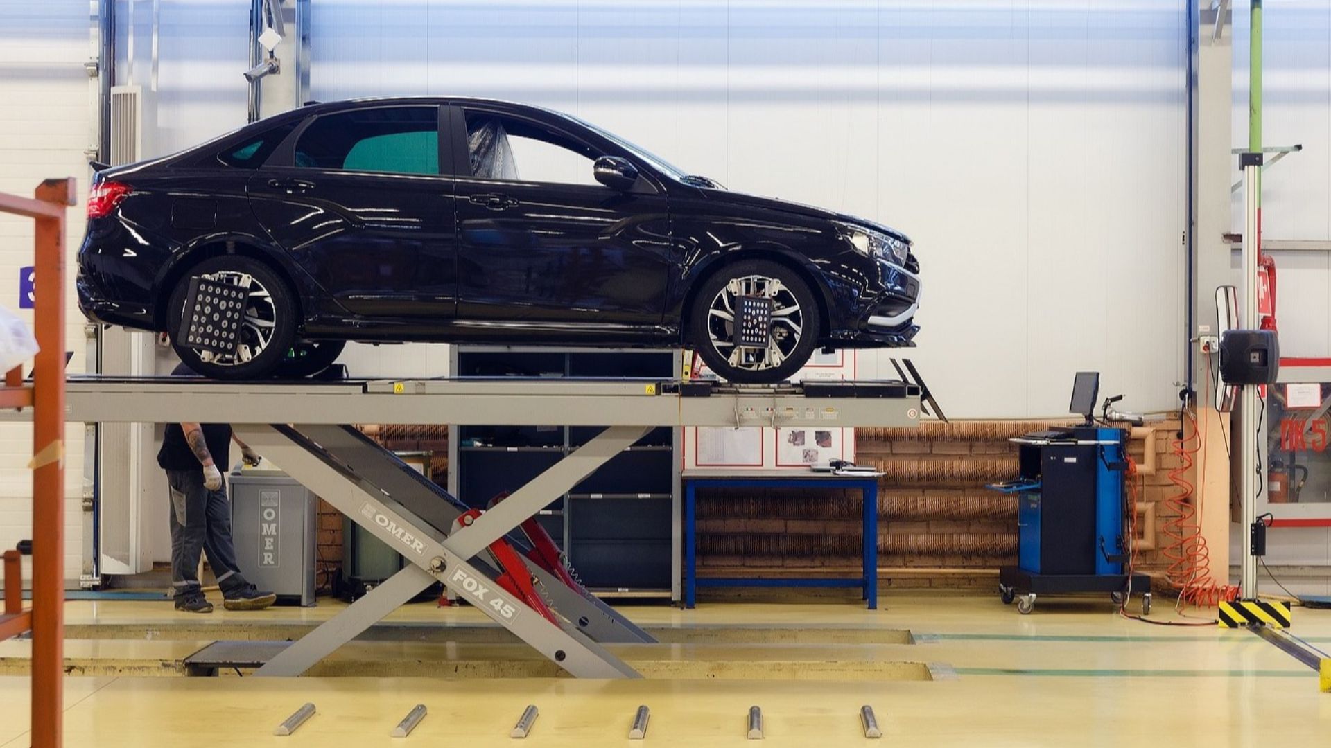 LADA Vesta Sport, Wheel alignment