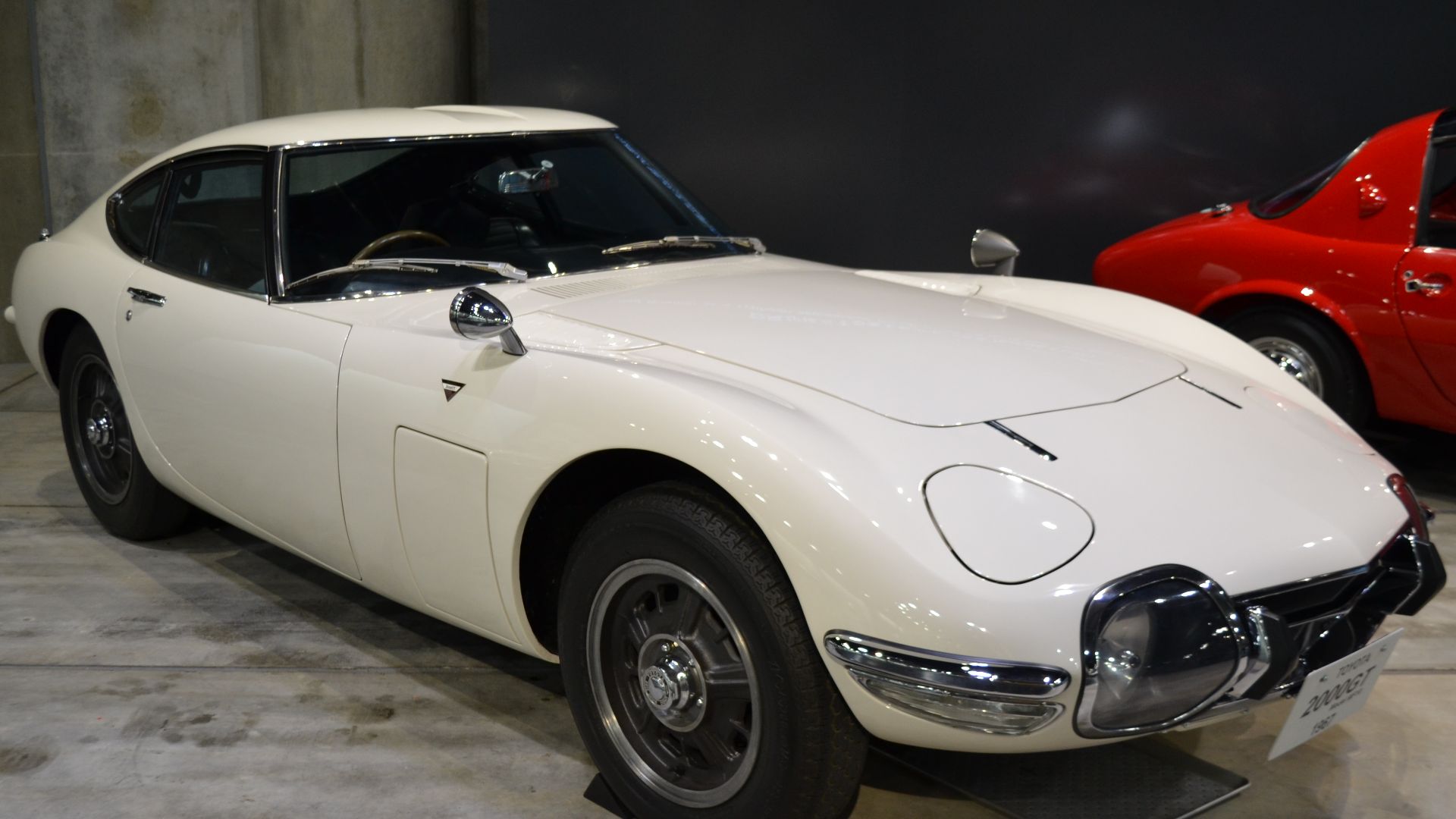 c/n unknown. Made in 1967. This is 2-door fastback coupe. On display at Toyota Automobile Museum, Yokomichi, Nagakute, Aichi. 20th February 2022