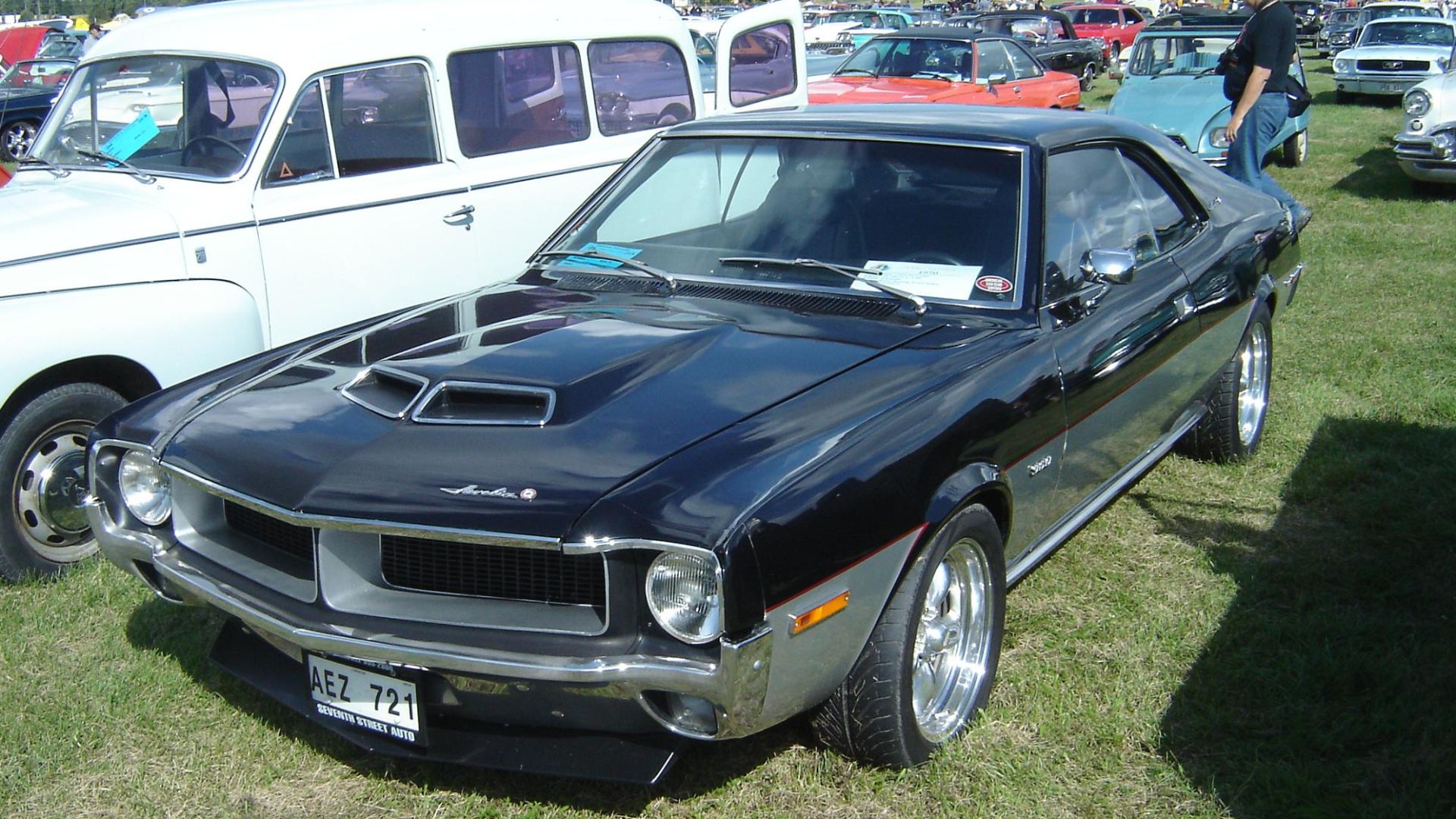 A customized 1970 AMC Javelin