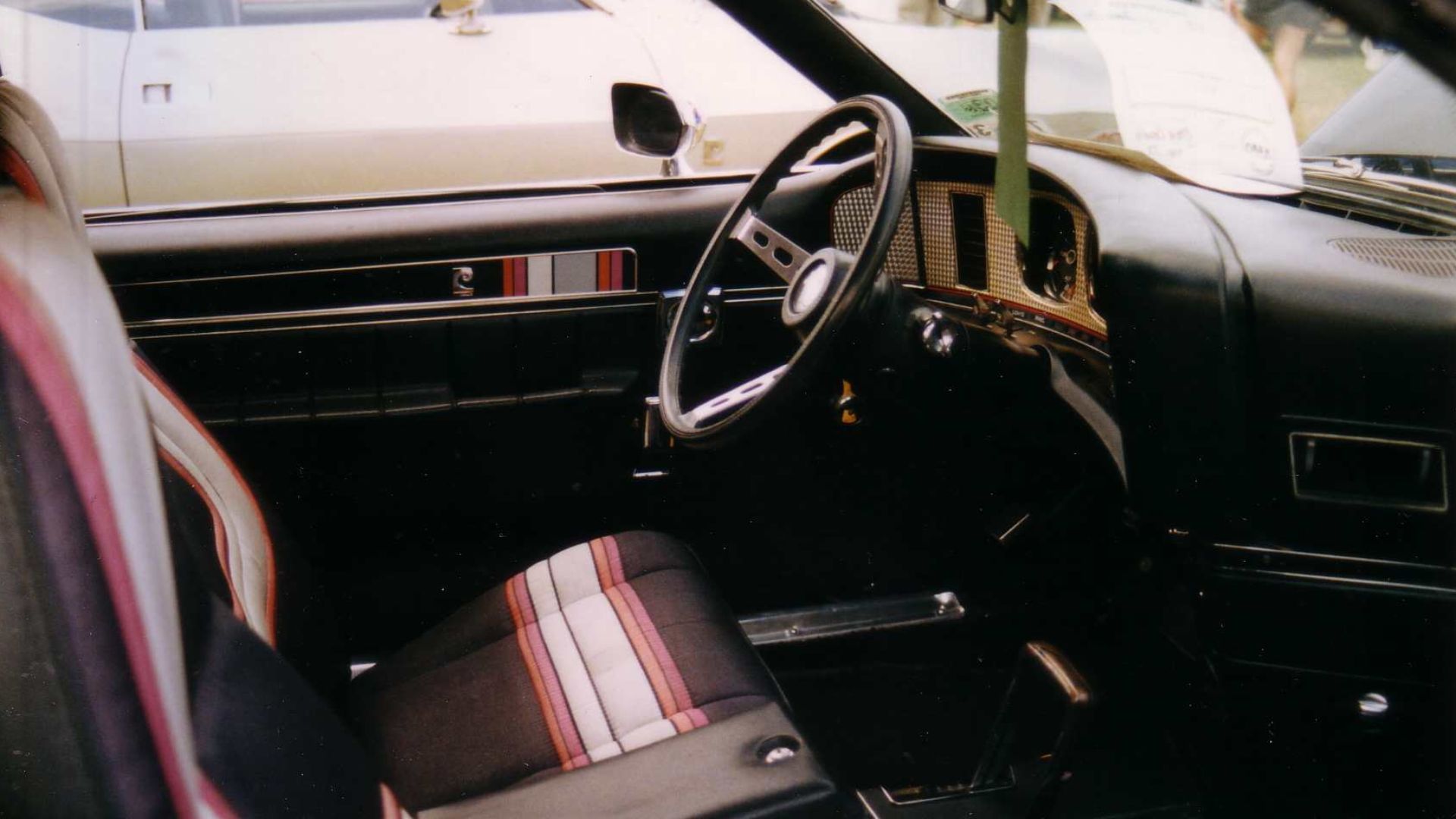 Interior of a 1972 American Motors Corporation (AMC) Javelin