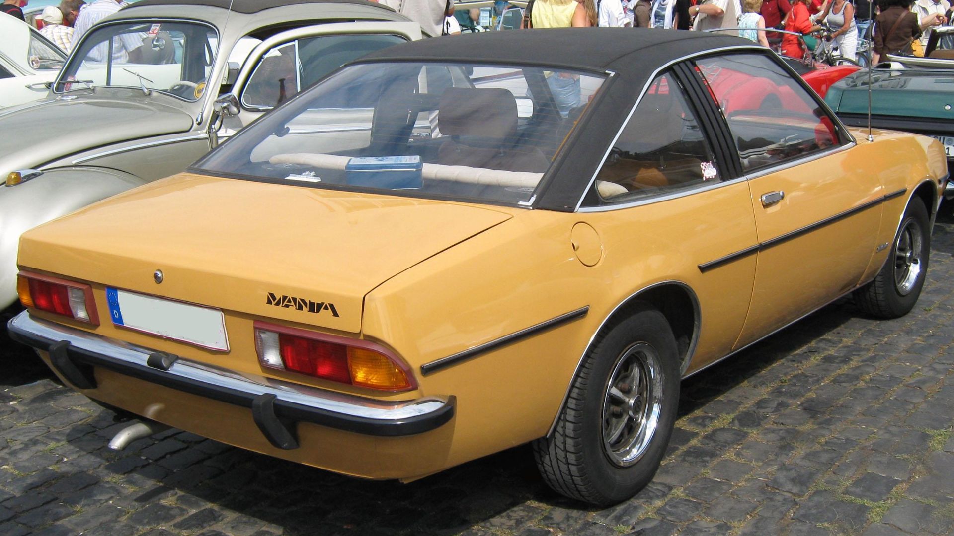 1975 Opel Manta B rear view