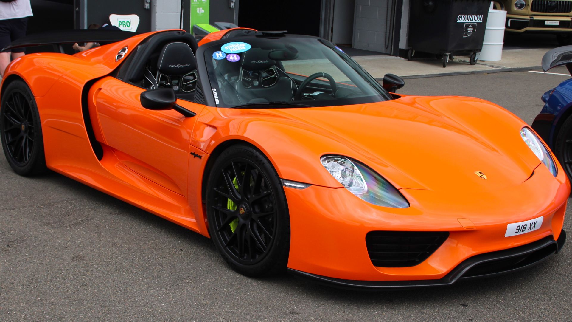 A 2015 Porsche 918 Spyder taken at SCD Secret Meet 2024.