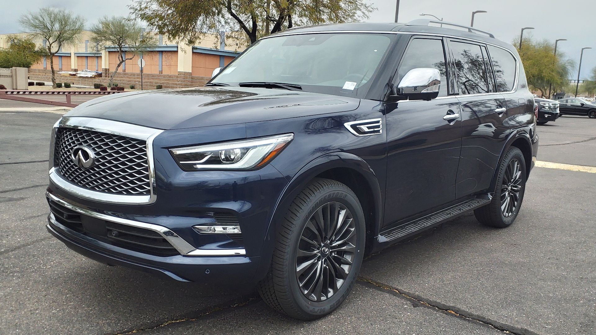 23 Infiniti QX80 Sensory - Shot at Infiniti of Scottsdale in Scottsdale AZ