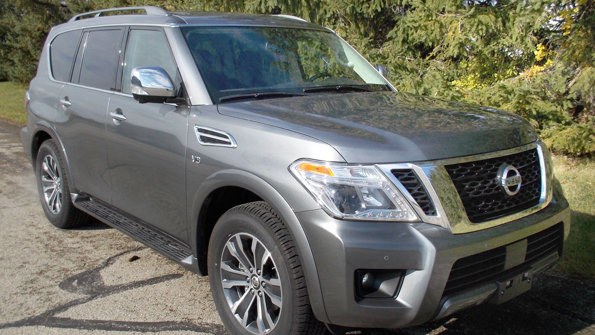 2018 Nissan Armada photographed by U.S. National Highway Traffic Safety Administration