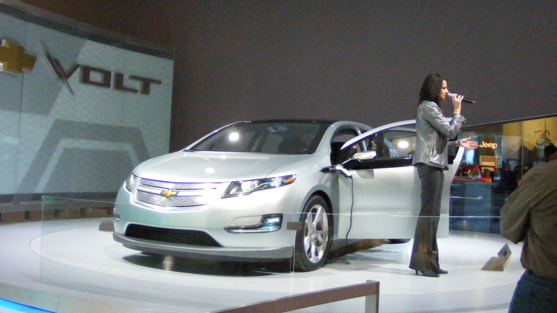 The Chevrolet Volt, as shown at the 2009 North American International Auto Show.
