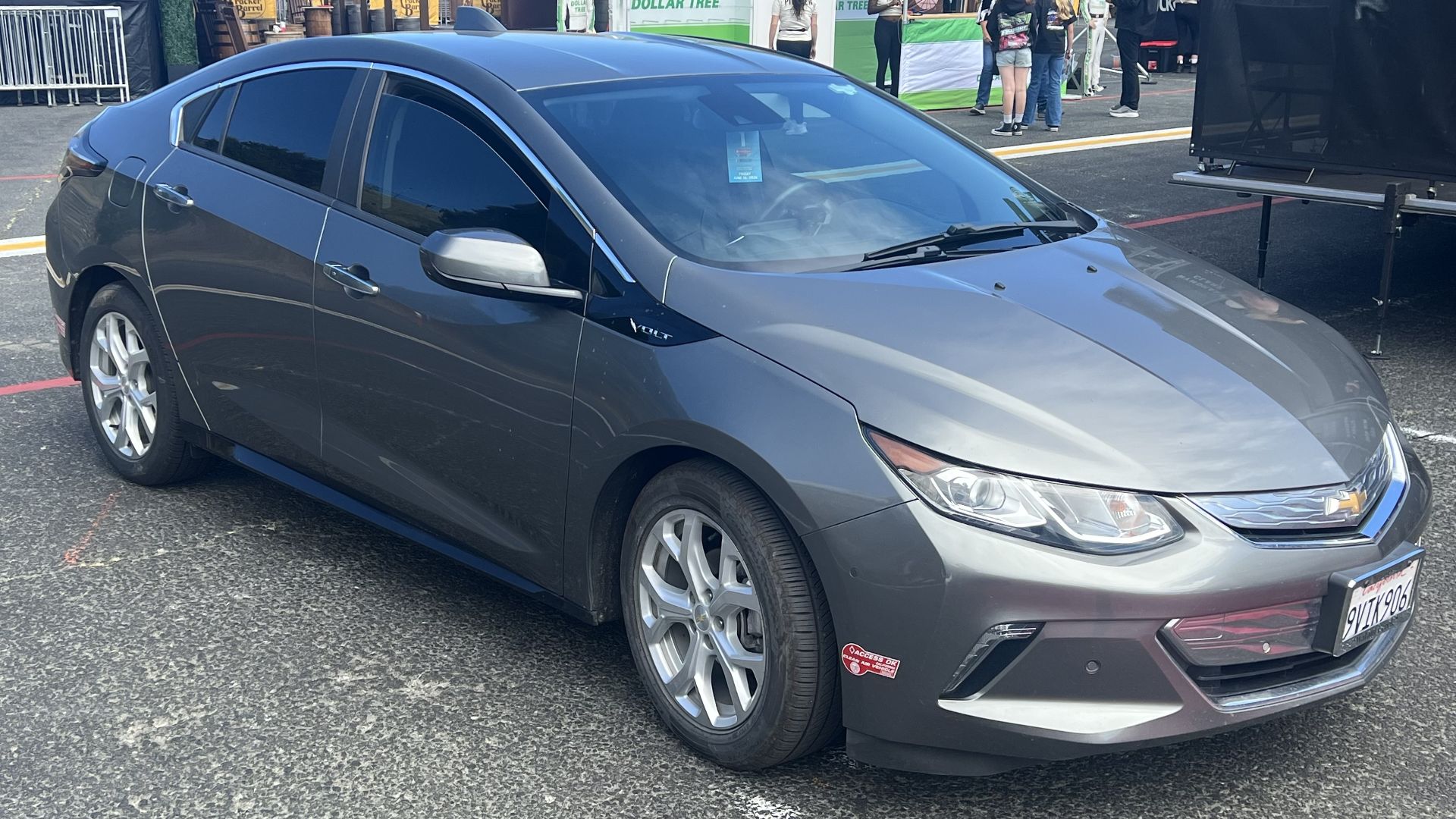 A Chevrolet Volt at Sonoma Raceway in 2026.