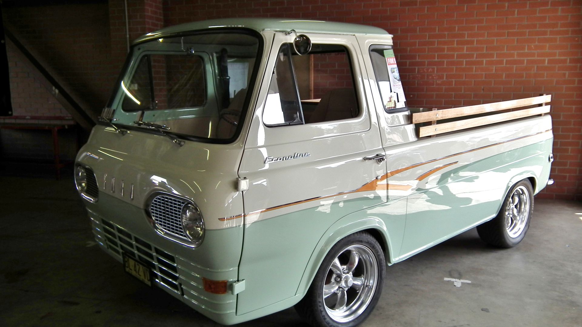 1961 Ford Econoline pick up. Taken at the 2011 New South Wales All Ford Day, held at Eastern Creek Raceway.