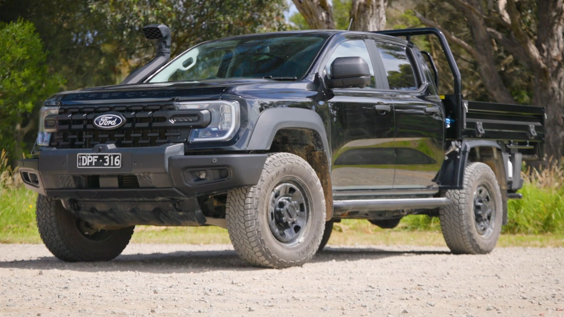 Ford Ranger Super Duty Double cab chassis