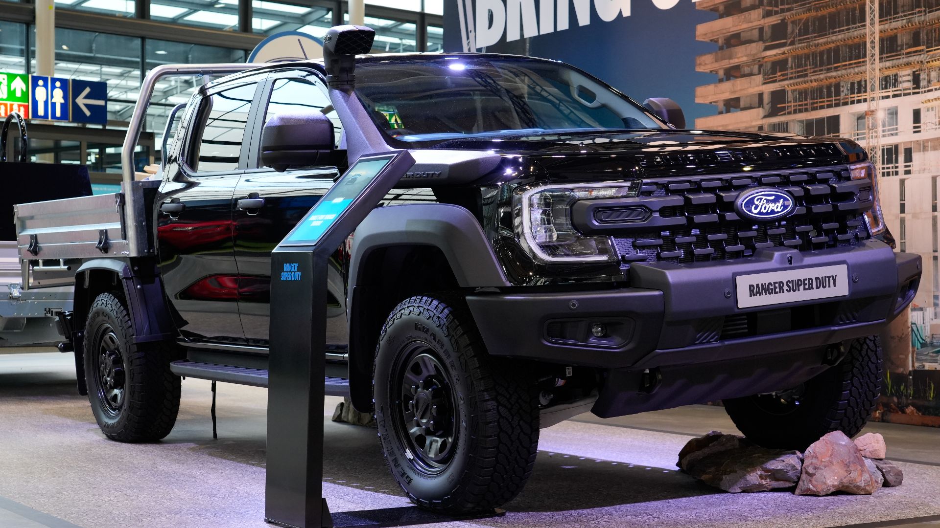 Ein Ford Ranger Super Duty, ausgestellt auf der IAA Transportation 2026.
