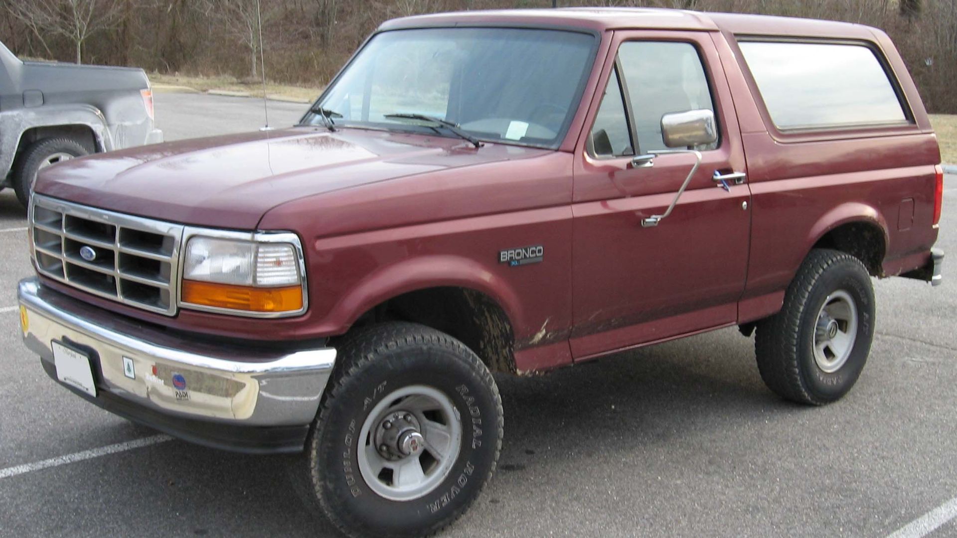 1992-1996 Ford Bronco photographed in USA.