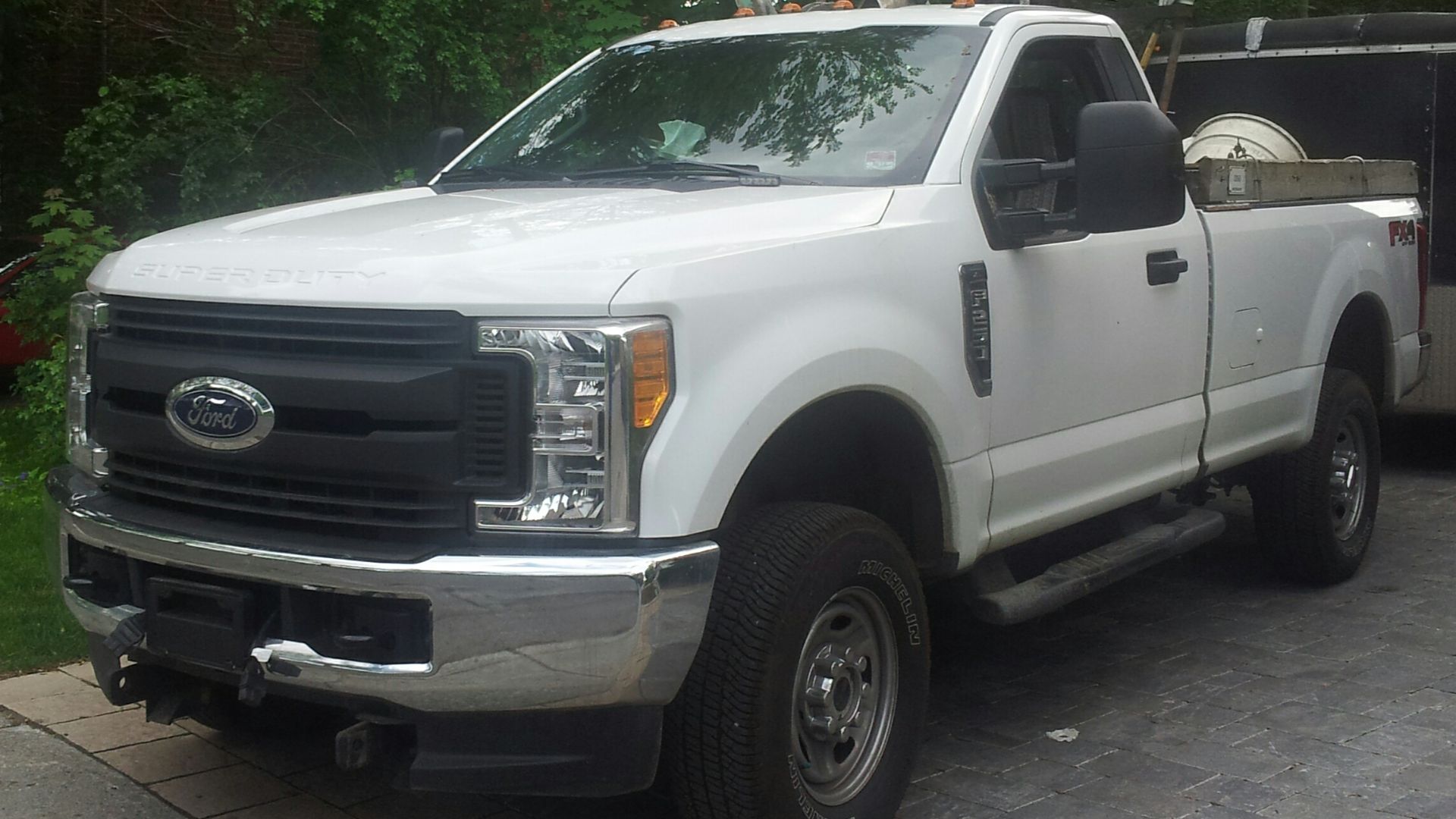 2017 Ford F-250 Super Duty photographed in Montréal, Québec, Canada.