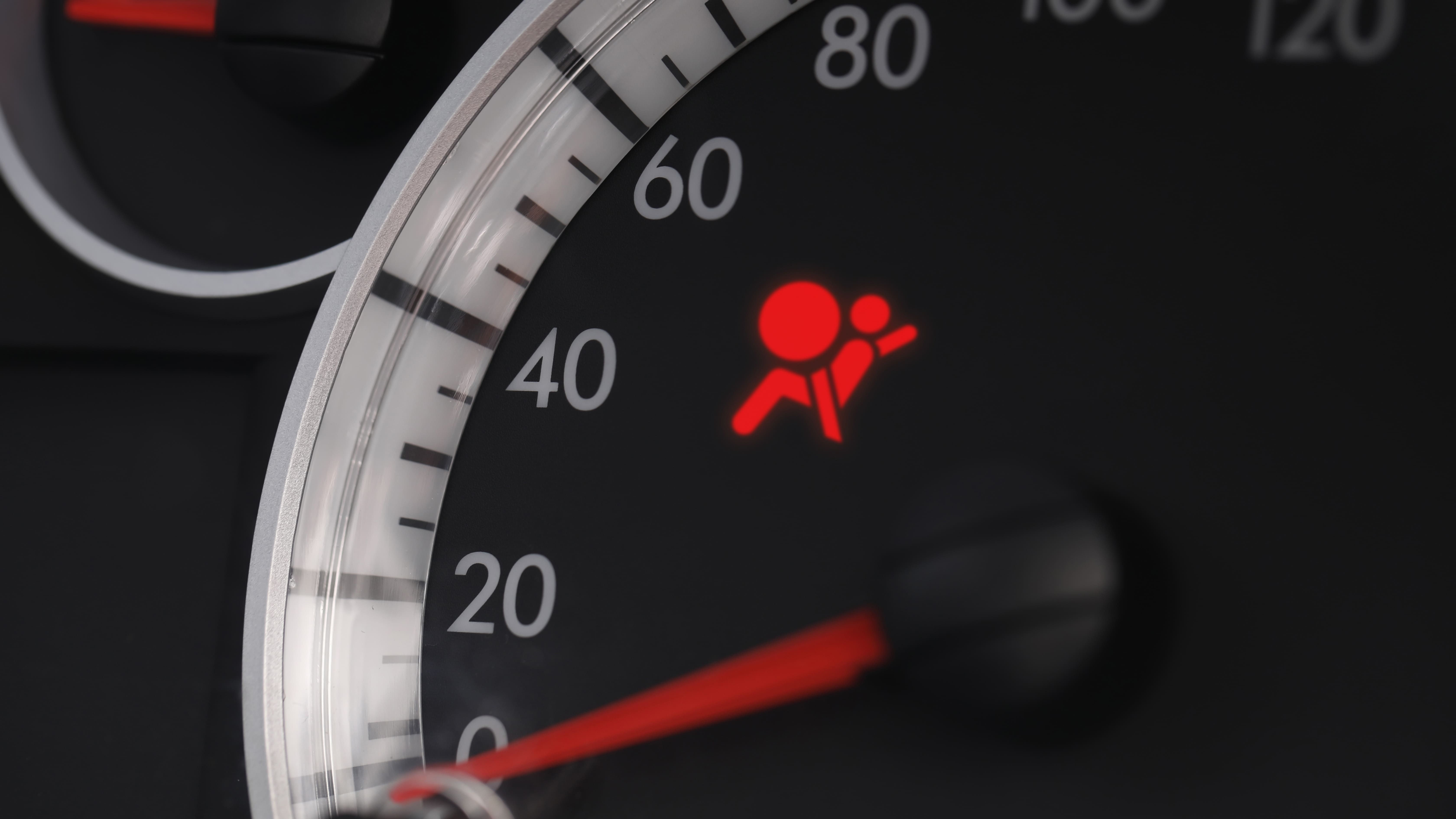 Vehicle Airbag Warning Light
