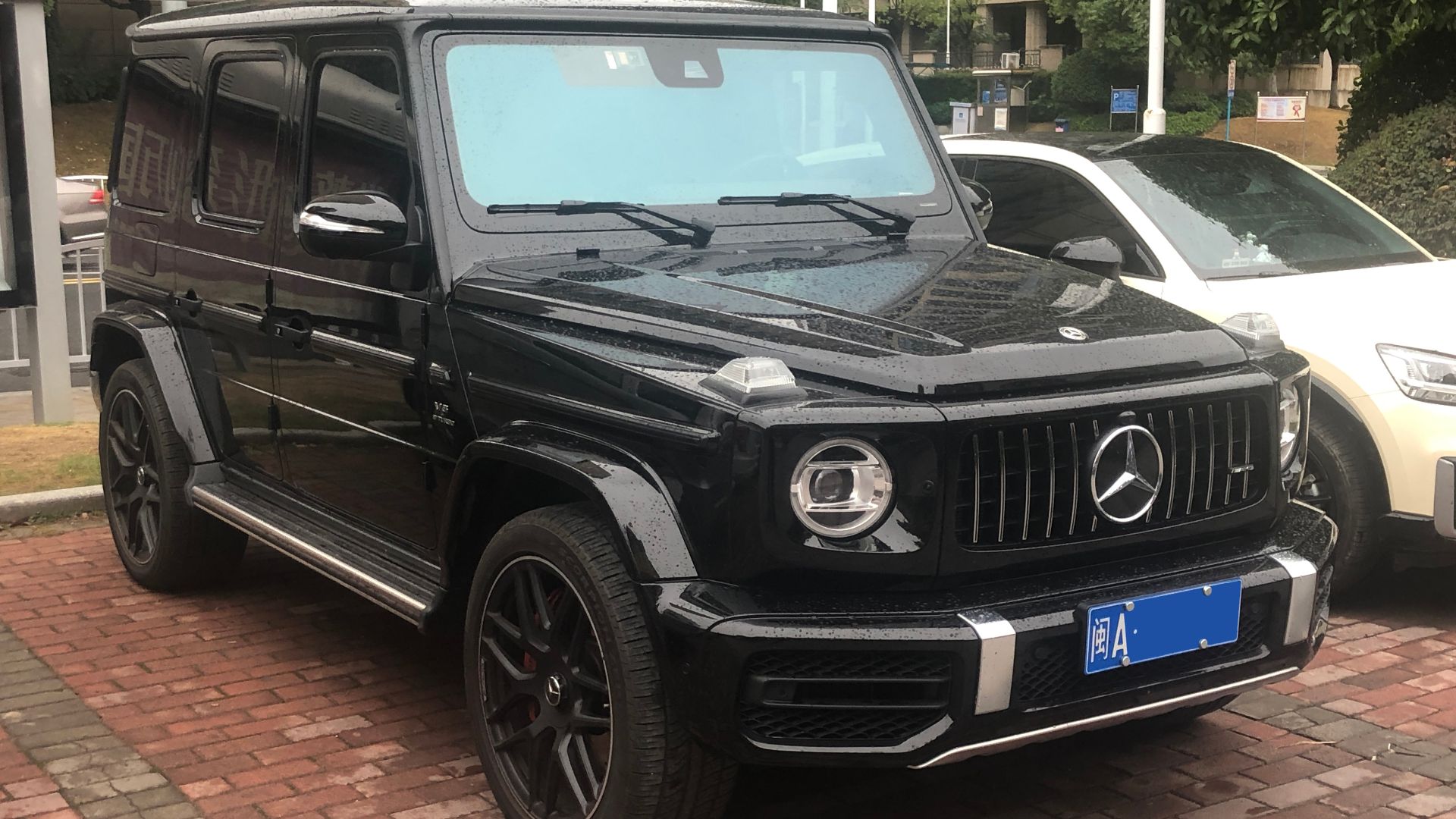 Mercedes-Benz G-Class W463 II 63 AMG photographed in Sanming, Fujian province, China.